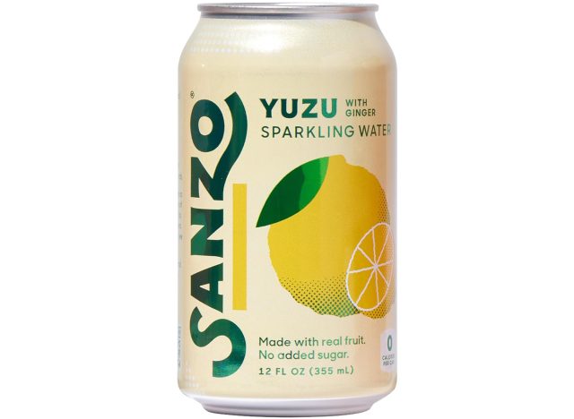 Sanzo Sparkling Water, Yuzu With Ginger