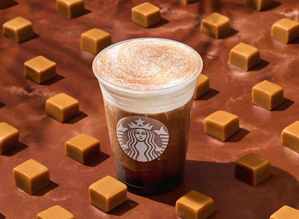 Starbucks Cinnamon Caramel Cream Nitro Cold Brew Review - Parade