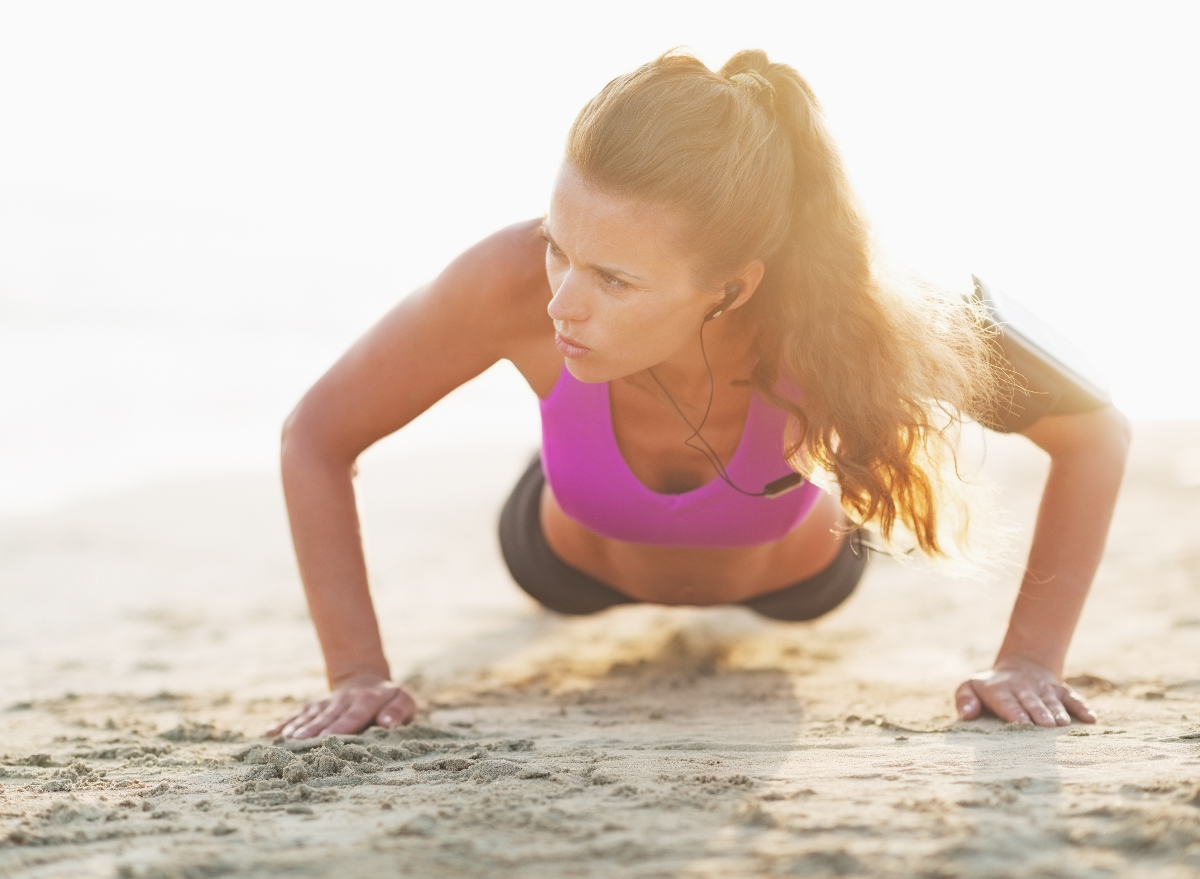 Apron outlet belly exercises