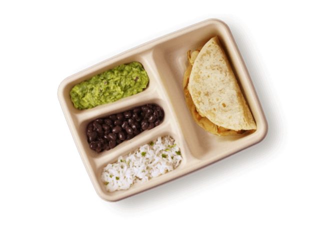 Kids Quesadilla meal from Chipotle