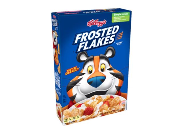 box of Frosted Flakes