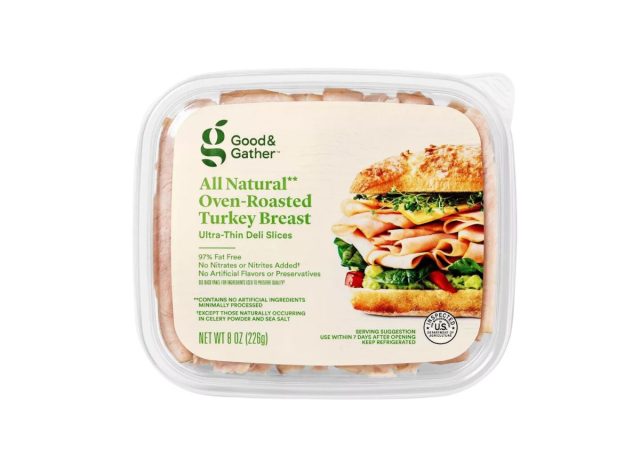 package of Good & Gather Turkey Breast