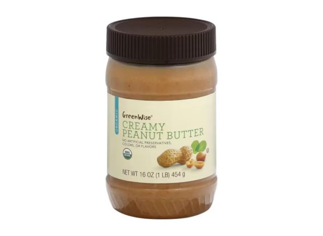 jar of Greenwise Creamy Peanut 