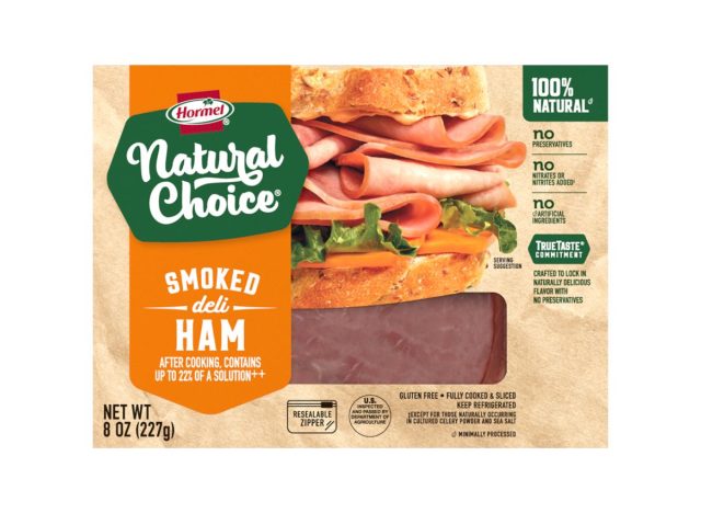 package of Hormel Smoked Deli Ham