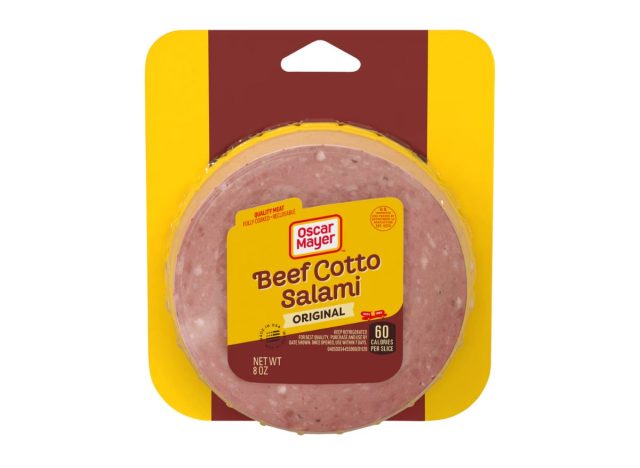 package of Osacr Mayer Beef Cotta Salami