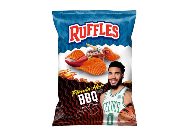 bag of Ruffles Flamin' Hot BBQ