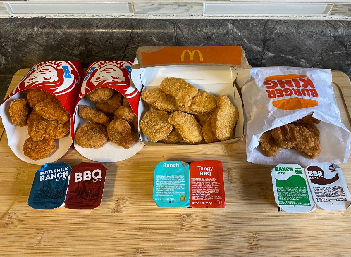 McDonald's, Burger King, & Wendy's Best Chicken Nuggets 2023