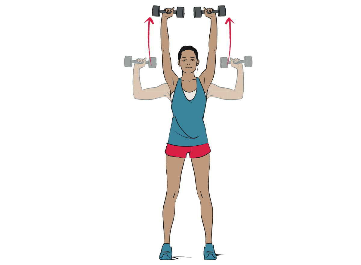 5 Lightweight Dumbbell Exercises to Firm Your Underarms