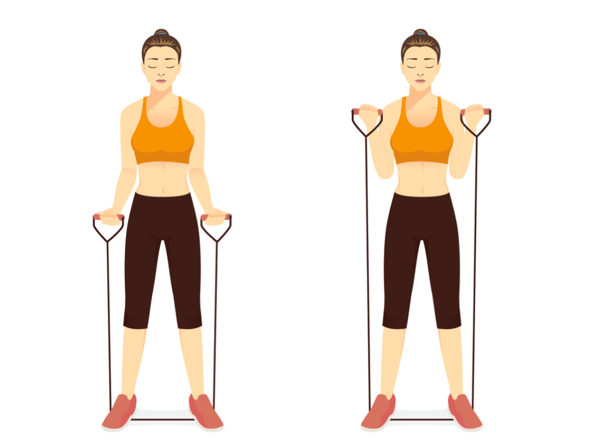 11 Best Resistance Band Exercises To Maintain Weight Loss