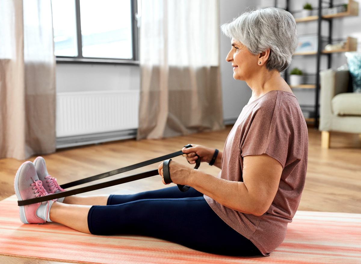 Resistance band workout online 10 minutes