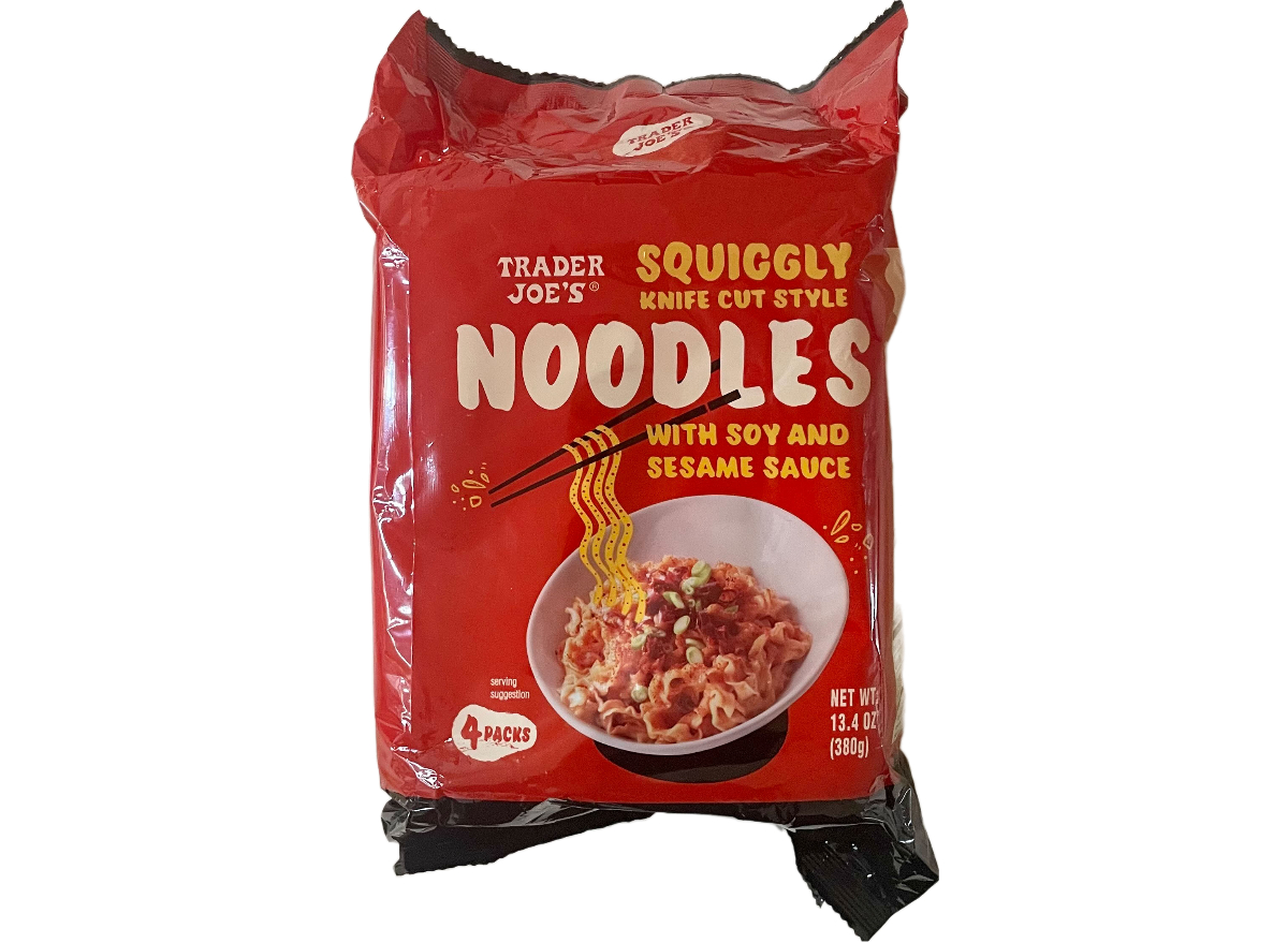 Trader Joe's Squiggly Knife Cut Instant Noodles