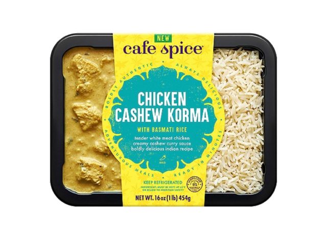 Cafe Spice Chicken Cashew Korma frozen dinner