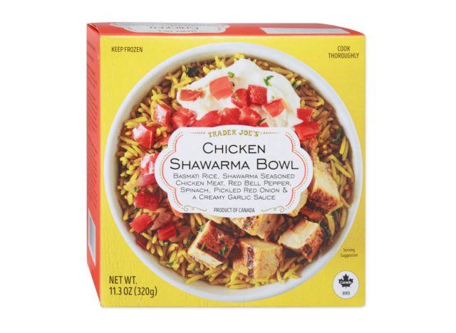 Chicken Shawarma Bowl from Trader Joe's