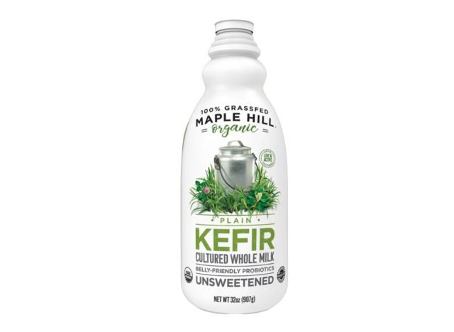 carton of Maple Hill Organic Kefir