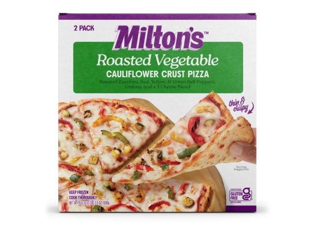 box of Milton's Cauliflower Pizza