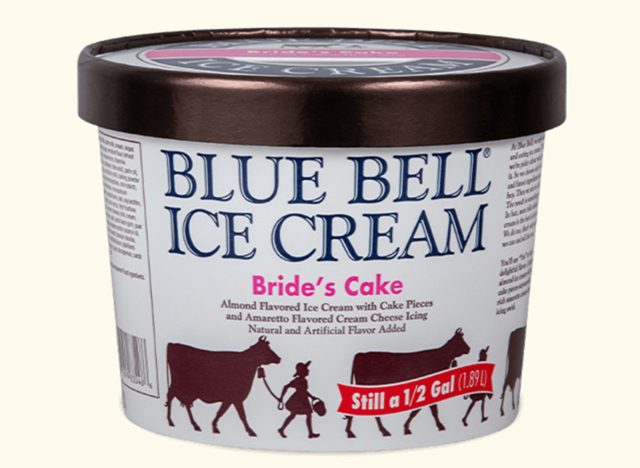 Blue Bell Creameries Bride's Cake 