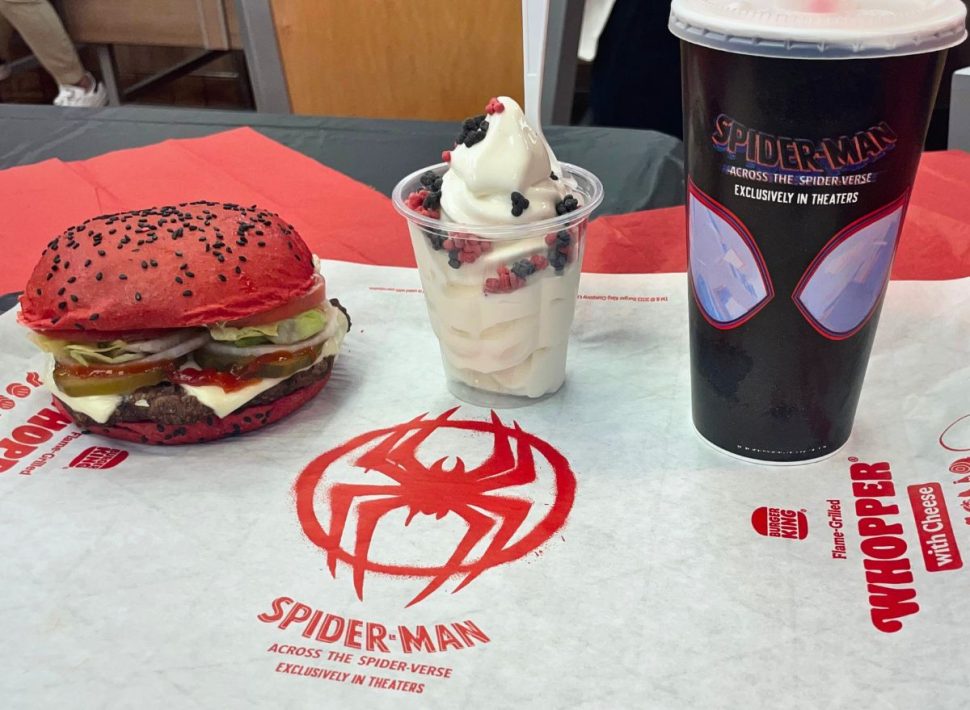 Burger Kings New Spider Verse Whopper And Sundae Taste Test