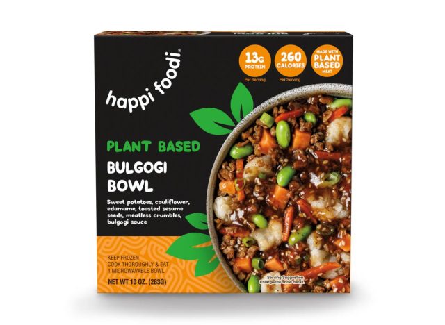 happi foodi bulgogi bowl frozen dinner