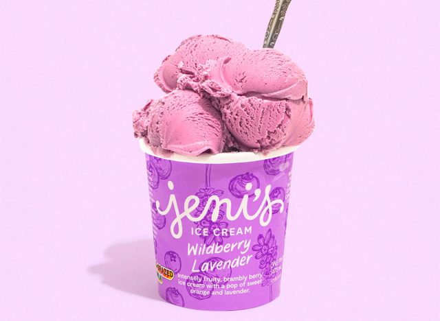 Jeni's Wildberry Lavender Ice Cream 