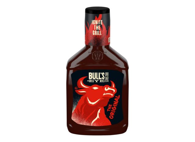 bottle of Bull's Eye BBQ Sauce