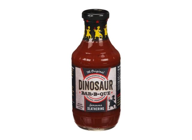 bottle of Dinosaur BBQ Sauce