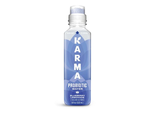 bottle of Karma Probiotic Water