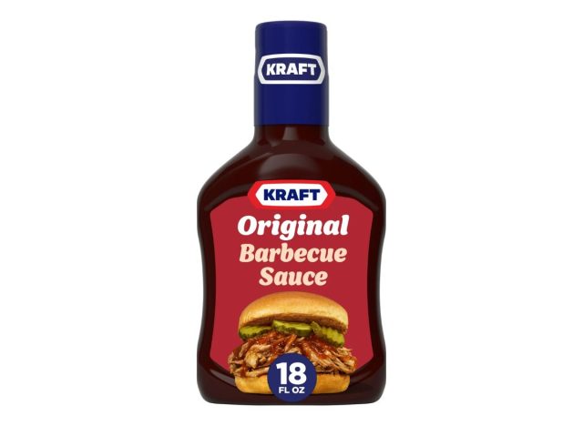 bottle of Kraft BBQ Sauce