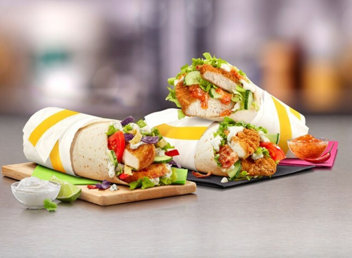 McDonald's Just Launched 3 New Wraps In Canada