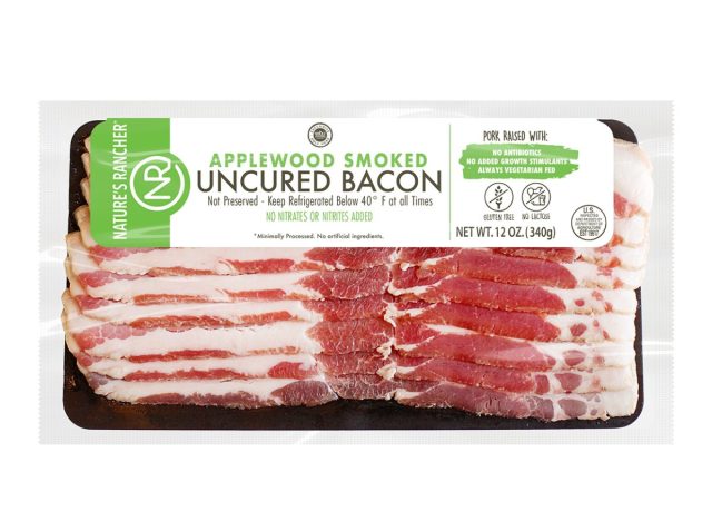 package of Nature's Rancher Uncured Bacon