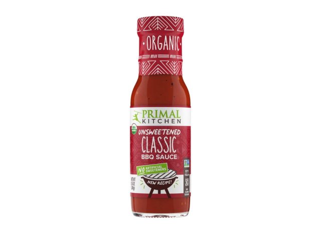 bottle of Primal Kitchen BBQ sauce