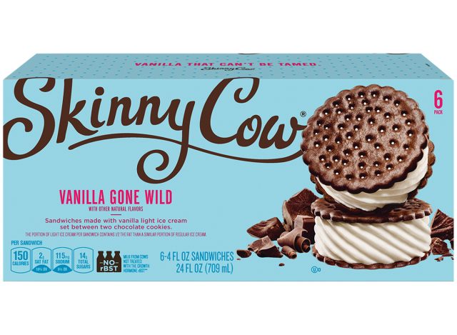 Skinny Cow Vanilla Gone Wild Ice Cream Sandwiches