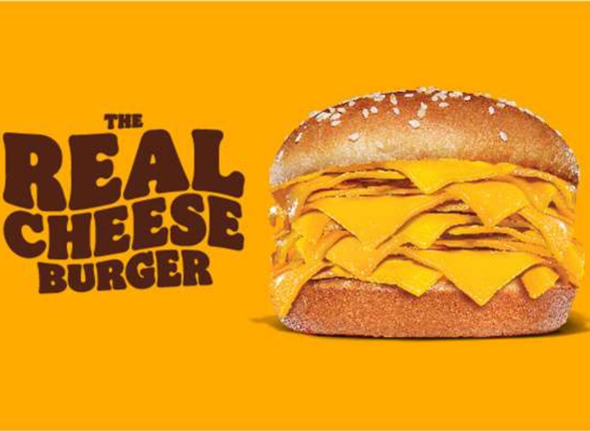 Burger King's New "Super Cheeseburger" Comes Sans Meat