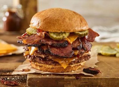 Smashburger Double Smoked Bacon Brisket Burger