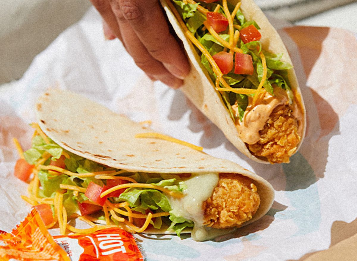 Taco Bell Just Brought Back The Fan Favorite Crispy Chicken Tacos