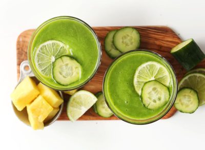 cucumber pineapple smoothie