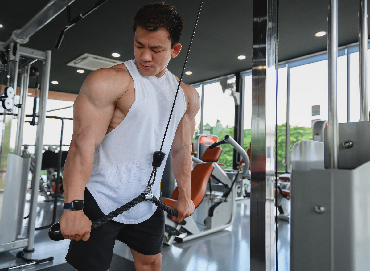 Hammer strength tricep discount pushdown