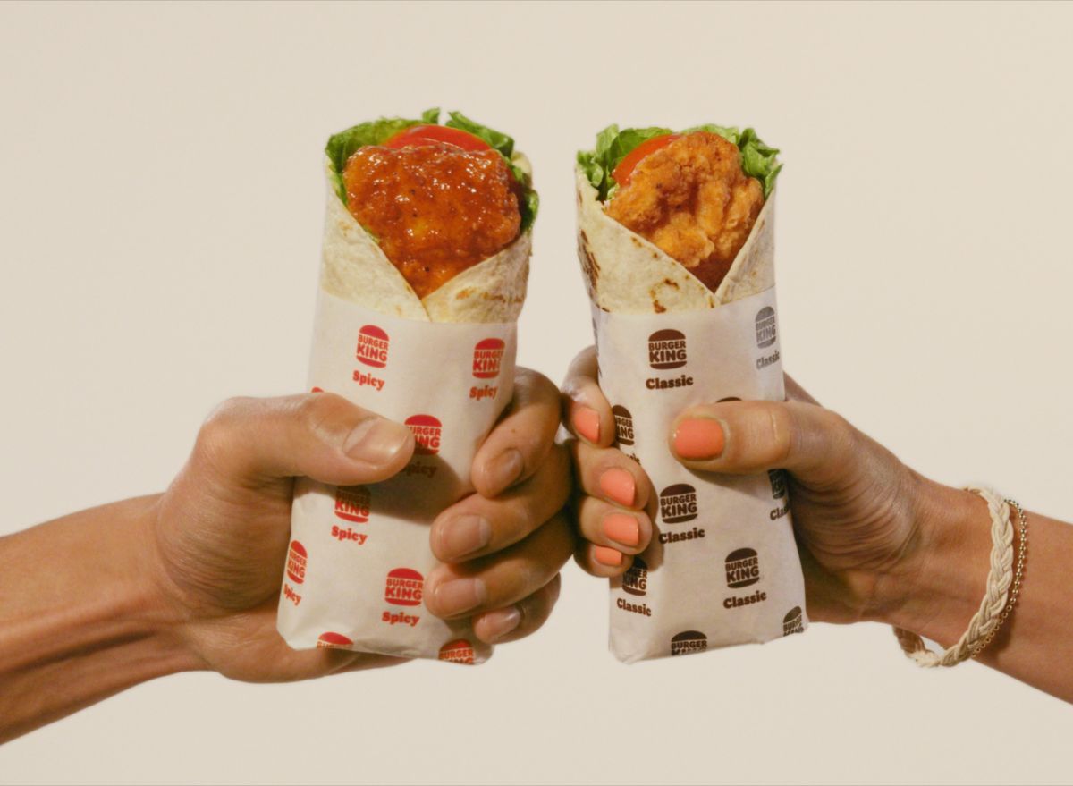 Burger King Is Launching a Line of Royal Crispy Chicken Wraps