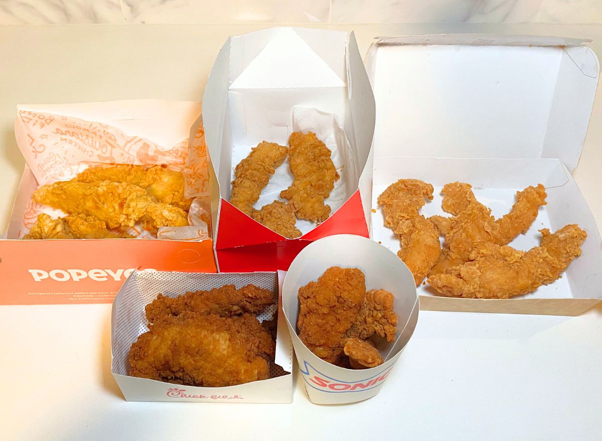 These Are The Best Fast-Food Chicken Tenders In 2023