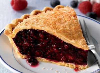 village inn blueberry pie