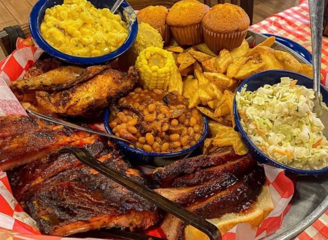 Famous Dave's barbecue