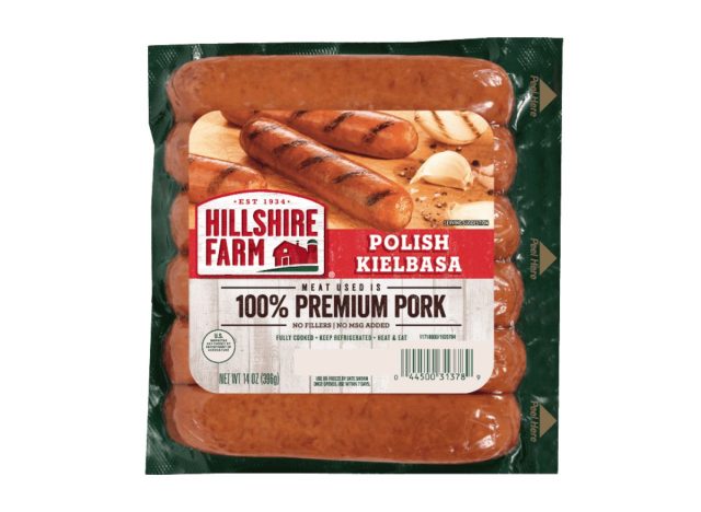 package of Hillshire Farm Polish Kielbasa
