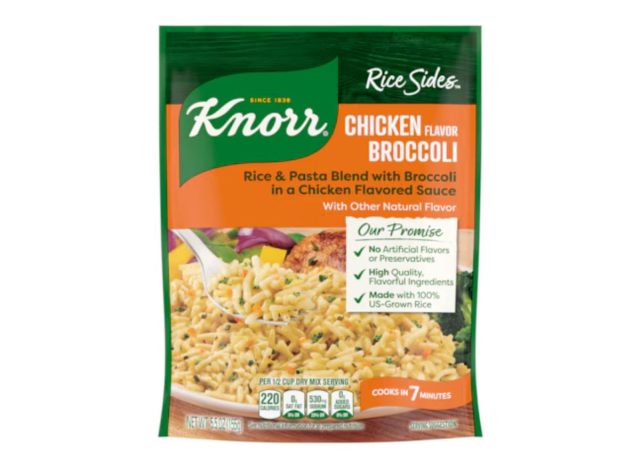bag of Knorr rice
