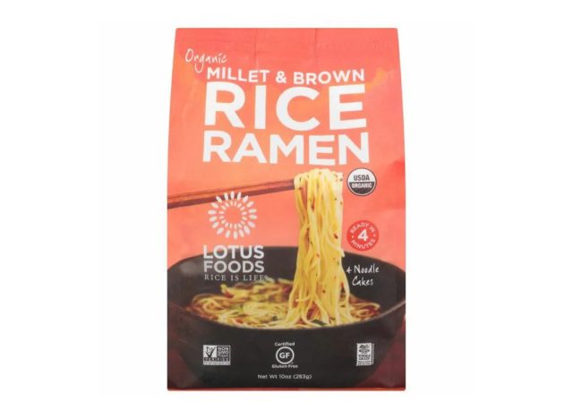 pouch of Organic Millet & Brown Rice Ramen