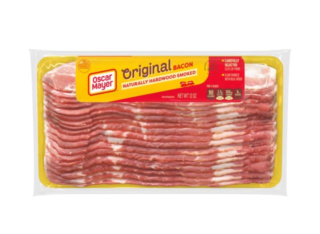 package of Oscar Mayer bacon