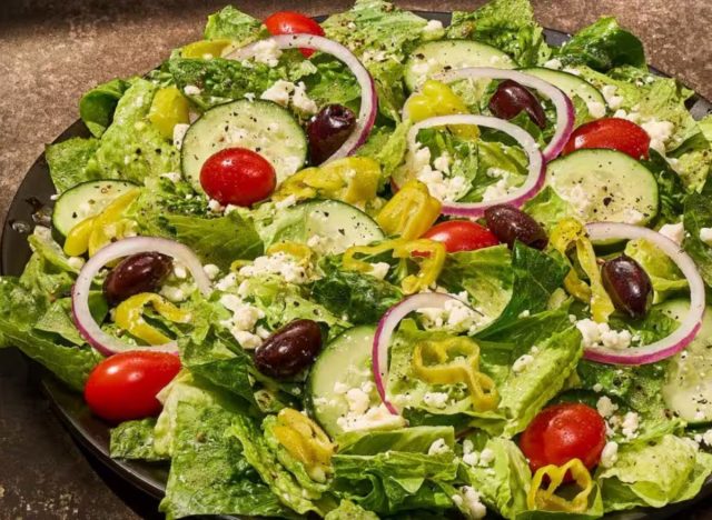 Greek salad from Panera