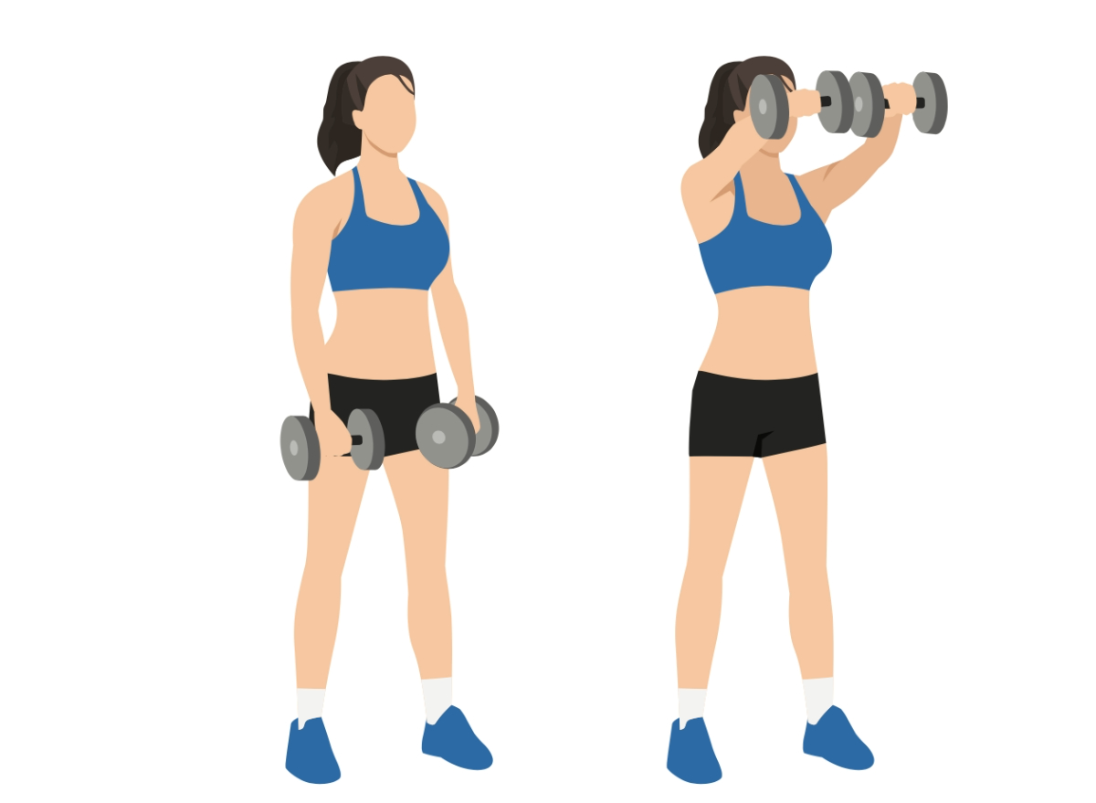 8 Dumbbell Exercises To Get Rid of Your Armpit Pooch