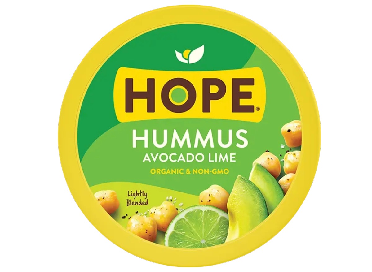 11 Best Hummus Brands To Buy In 2024 According To Dietitians   Hope Hummus Avocado Lime 