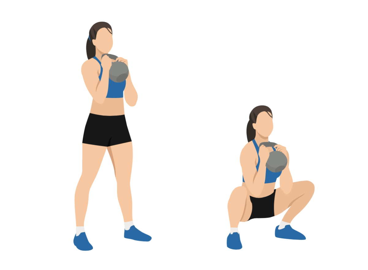 10 Easy Kettlebell Exercises for Women To Melt Belly Fat