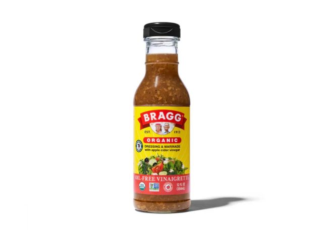 bottle of Bragg Oil-Free Vinaigrette 