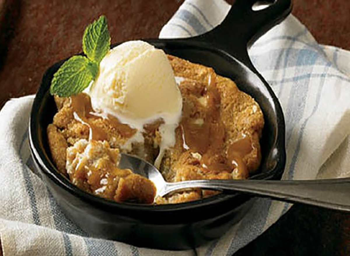 Salted Caramel Cookie Skillet at Outback